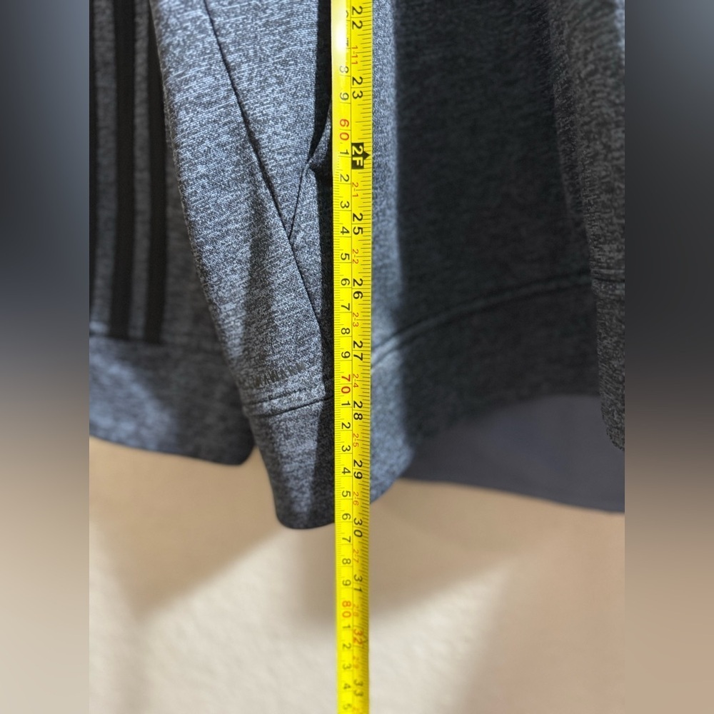 Adidas Men’s Full-Zip Hoodie Jacket 2XL Blue Athletic Casual - Picture 10 of 13